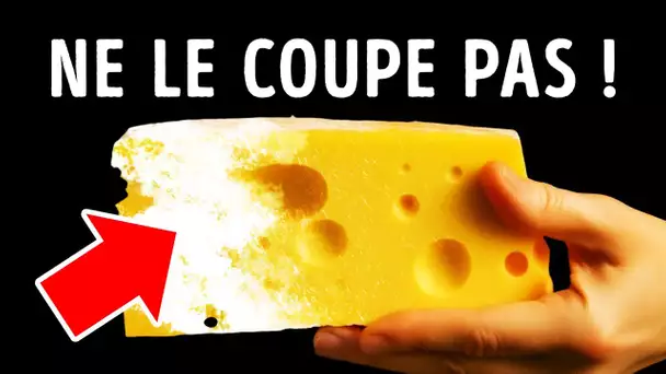 Si tu vois de la poussière blanche sur du fromage, voici ce que c’est