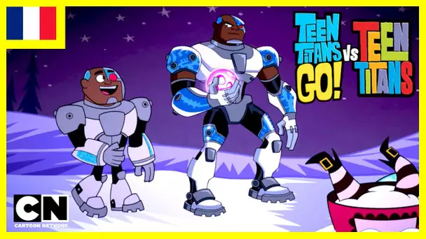 Teen Titans Go ! en français 🇫🇷| Teen Titans Go ! VS Teen Titans [extrait 1/2] "STOCK"