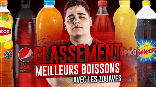 CLASSEMENT DES MEILLEURES BOISSONS AVEC LES ZOUAVES DE LA KCORP