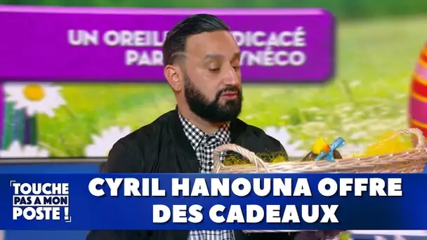 Cyril Hanouna offre des cadeaux aux chroniqueurs