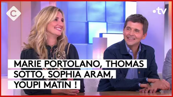 Dominique Besnehard, Marie Portolano, Thomas Sotto et Sophia Aram - C à vous - 18/09/2023