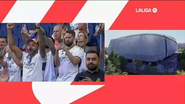 Calentamiento Real Madrid vs CA Osasuna