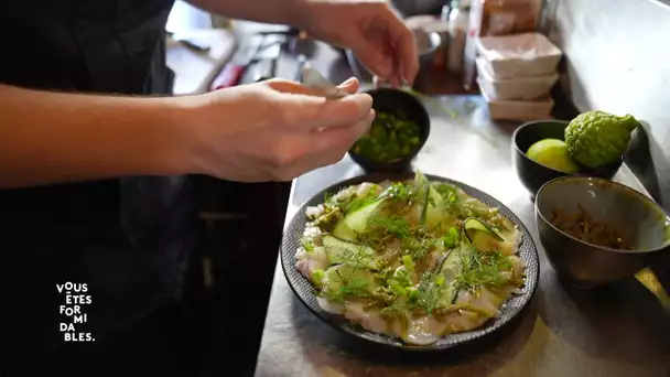 Vous êtes formidables au Yugo à Rouen pour préparer un ceviche et une séance de sport intense.