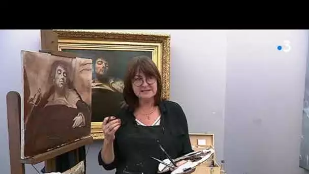 Ornans : les copistes du peintre Gustave Courbet