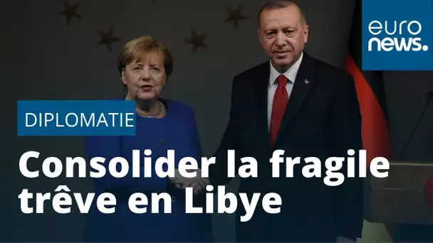 Angela Merkel et Recep Tayyip Erdogan s'entretiennent sur les dossiers de la Libye et de la Syrie