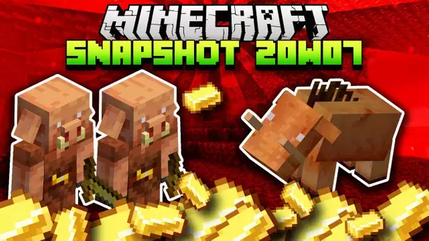 Minecraft Nether Update 1.16 - Snapshot 20w07 - Hoglin et Piglin