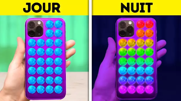 28 IDÉES COLORÉES POUR DES COQUES DE PORTABLE DIY AFIN D'ÉGAYER TON APPAREIL