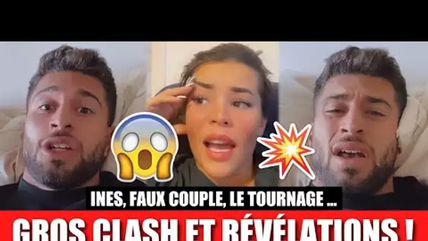 ANGELE VS NICOLAS - GROS CLASH ET RÉVÉLATIONS !! 😱 (FAUX COUPLE, INES, TOURNAGE...) LES ANGES