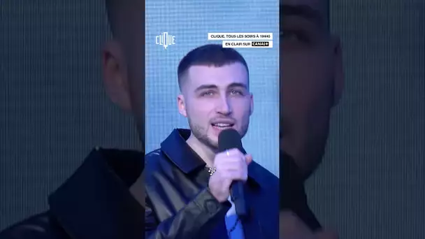 Nikola interprète son nouveau single en live sur le plateau de Clique - CANAL+