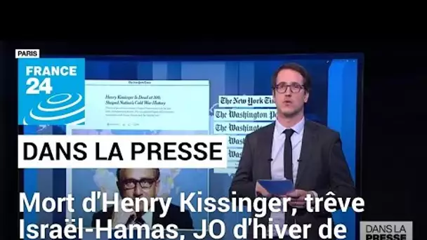 Mort d’Henry Kissinger : « Le secrétaire d’état le plus puissant de l’après-guerre » • FRANCE 24