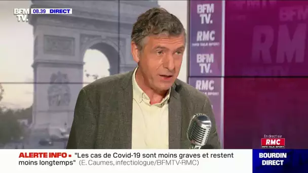 "Je trouve que l'anxiété est un peu montée en épingle par ceux qui nous gouvernent" dit Eric Caumess