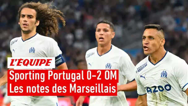 Sporting Portugal 0-2 OM : Les notes d'Alexis Sanchez, Guendouzi et Harit