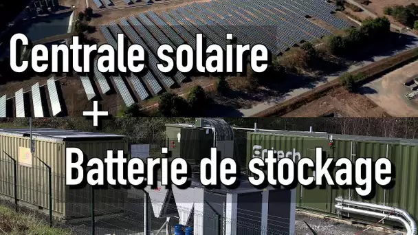 Une batterie de stockage pour mieux piloter les centrales solaires