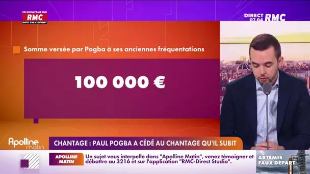 Affaire Pogba : le joueur affirme avoir déjà versé 100.000 euros à ses extorqueurs