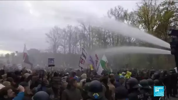 Allemagne : incidents lors d'une manifestation anti-gouvernementale à Berlin
