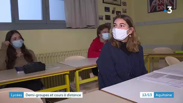Le protocole sanitaire renforcé mis en place au lycée Montesquieu de Bordeaux