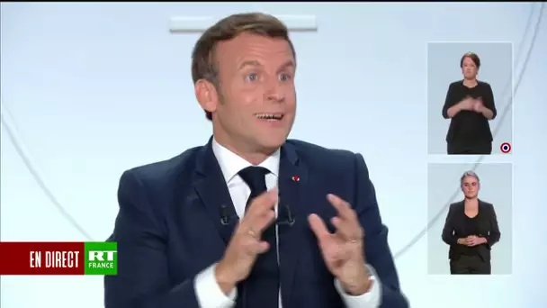 E. Macron : «L'objectif, c'est de pouvoir continuer à avoir une vie économique»