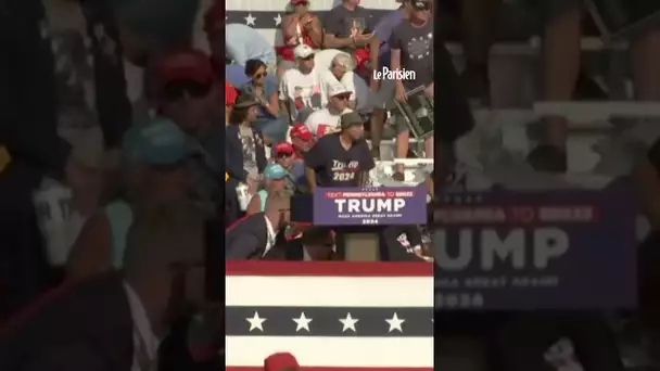 Trump évacué d’un meeting de campagne en Pennsylvanie, des détonations entendues