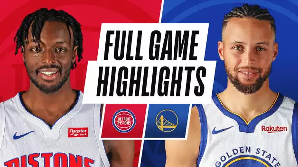 PISTONS at WARRIORS | FULL GAME HIGHLIGHTS | January 30, 2021