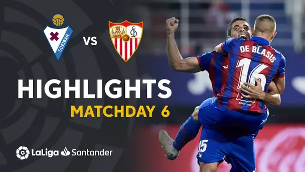 Highlights SD Eibar vs Sevilla FC (3-2)