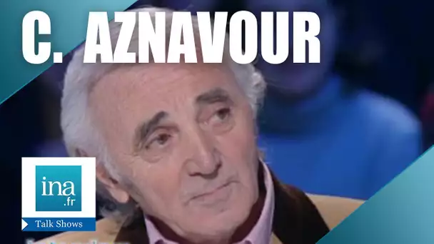Charles Aznavour  "Interview Funérailles Nationales" | Archive INA