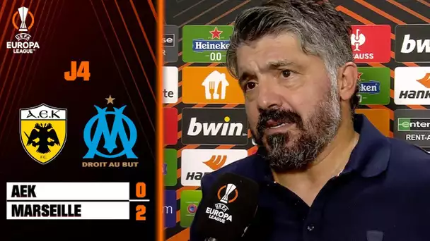 AEK Athènes 0-2 Marseille: "J'ai un vestiaire de puta madre" sourit Gattuso