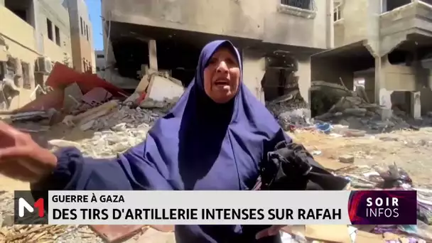 Guerre à Gaza : des tirs d´artillerie intenses sur Rafah