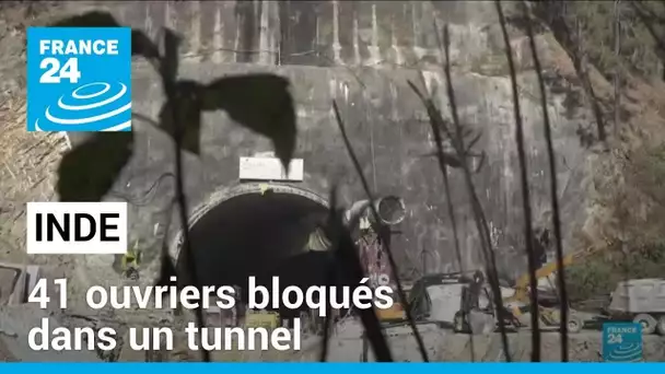 Inde : l'armée envoie de nouveaux équipements pour libérer les 41 ouvriers bloqués dans un tunnel