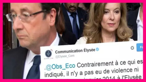 Pour la première fois, l#039;Elysée évoque la vie privée de Hollande sur Twitter