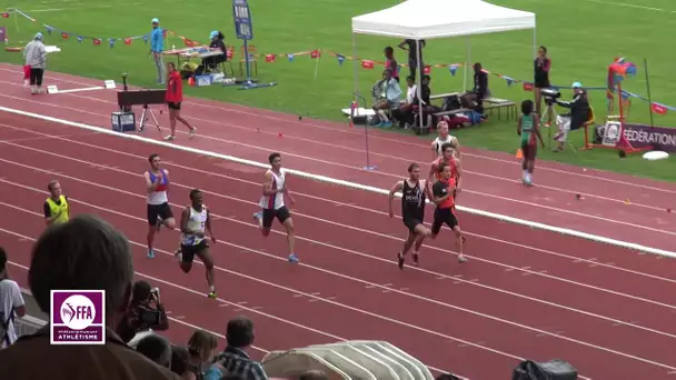 Valence 2014 : Finale 200 m Juniors M (Gautier Dautremer en 21&#039;&#039;88)