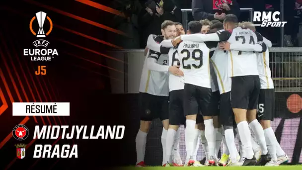 Résumé : Midtjylland 3-2 Braga - Ligue Europa (J5)