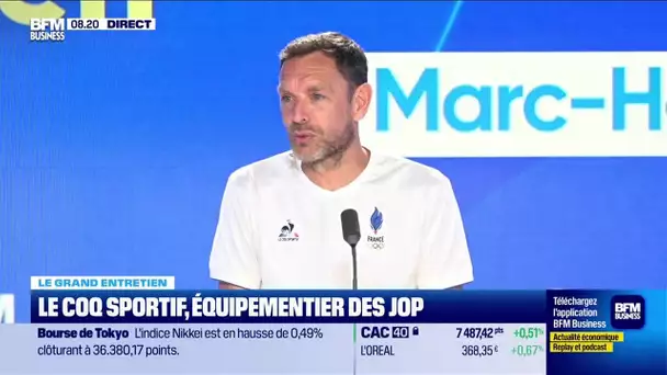 Le Grand entretien : Le Coq Sportif, équipementier des JOP