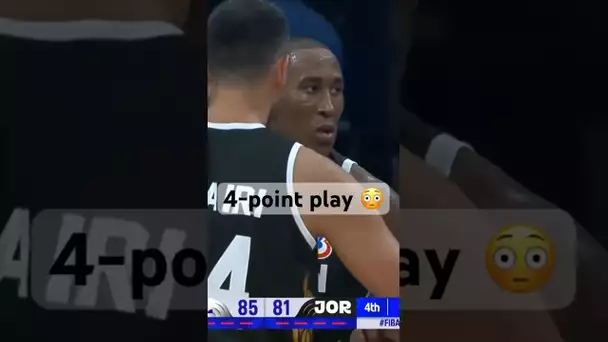 Rondae Hollis-Jefferson Hits The And-1 Three To Force Overtime! 🔥#FIBAWC| #Shorts