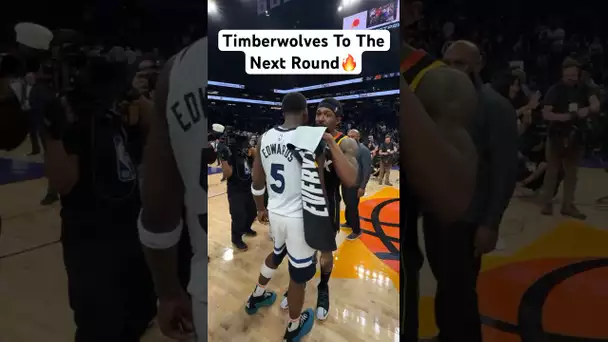 The Timberwolves Advance to the next round & will face either the Lakers or Nuggets! 👀| #Shorts