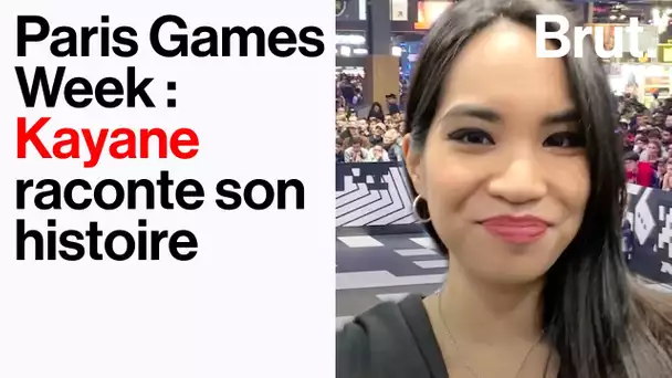 Avec la joueuse pro Kayane à la Paris Games Week