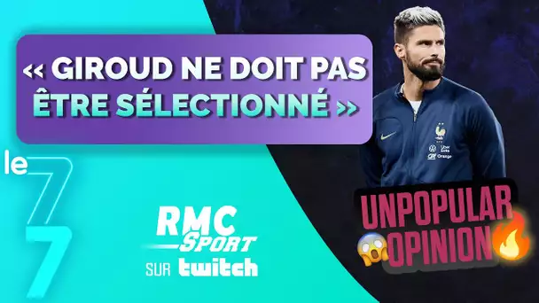 Twitch RMC Sport / Unpopular opinion : Olivier Giroud est-il surcoté ?