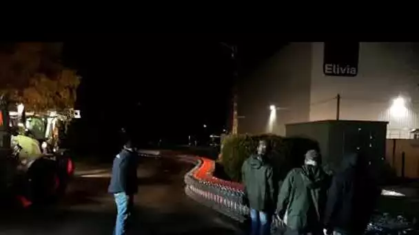 Agriculteurs en colère : action coup de poing au Lion d'Angers