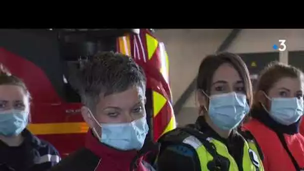 Femmes sapeures-pompières nombreuses dans l'Aude