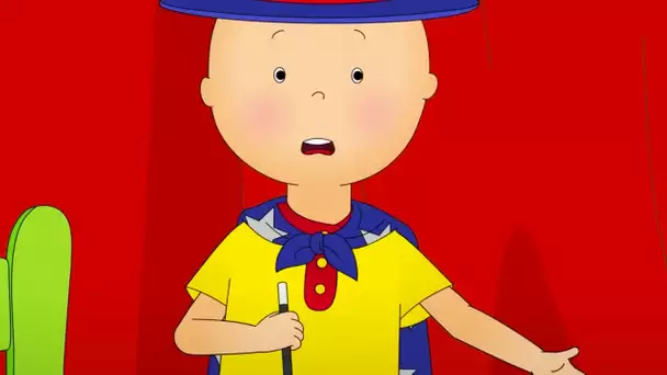 Caillou et le spectacle de l'école | Caillou en Français