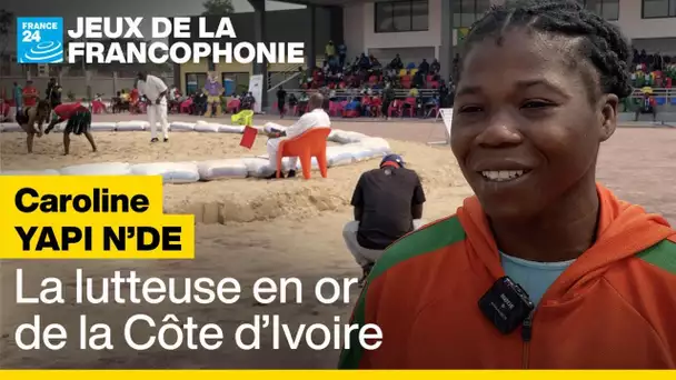 Caroline Yapi N'de, la lutteuse en or de la Côte d'Ivoire • FRANCE 24
