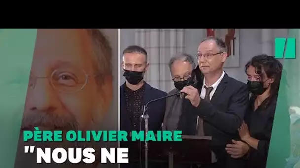 La famille du père Olivier Maire prend la parole à ses obsèques