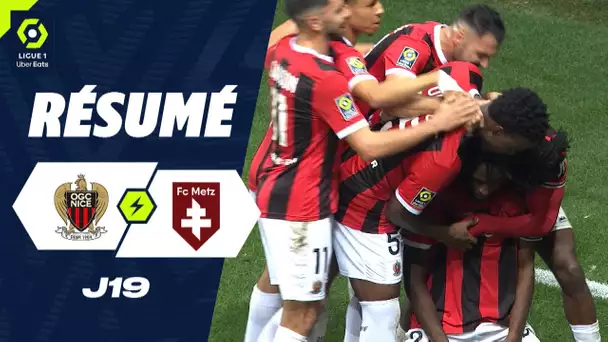 OGC NICE - FC METZ (1 - 0) - Résumé - (OGCN - FCM) / 2023/2024