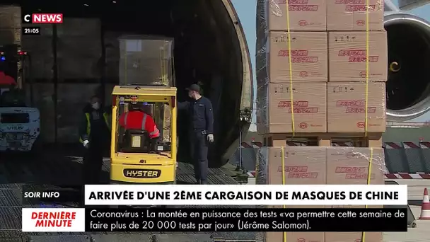 Coronavirus : une deuxième cargaison de masques arrive en France