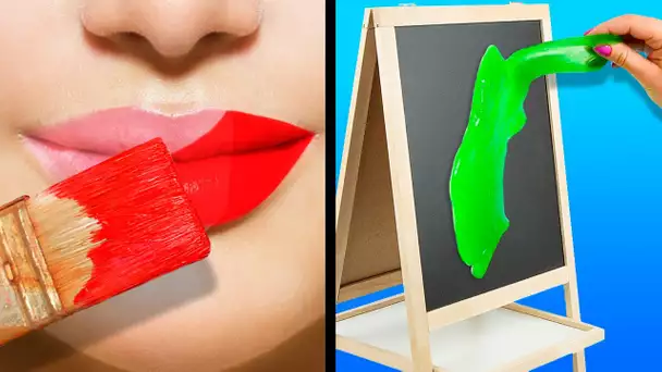 16 ASTUCES SATISFAISANTES DE PEINTURE ET DE DESSIN