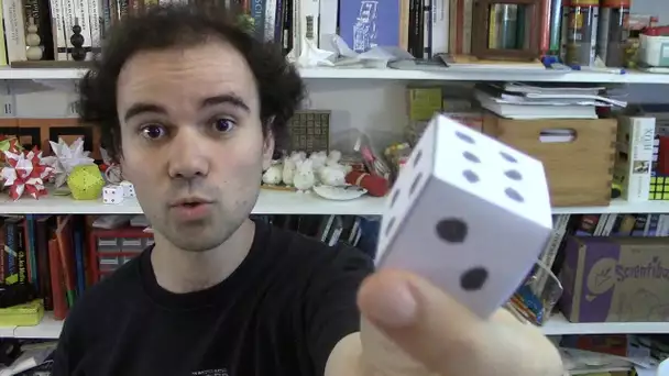 Tresser un cube en papier - Micmaths