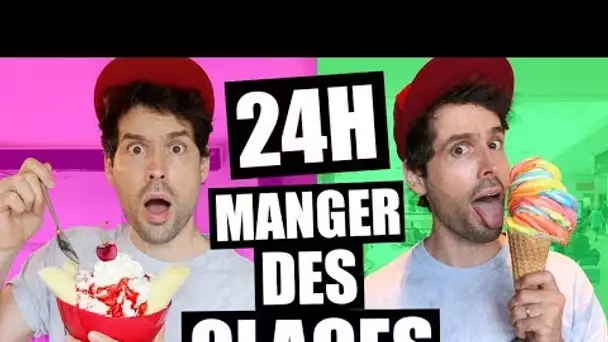 JE MANGE QUE LA GLACE PENDANT 24H - HUBY