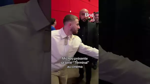 @Michou présente sa série "Terminal" au cinéma MK2 Bibliothèque à Paris