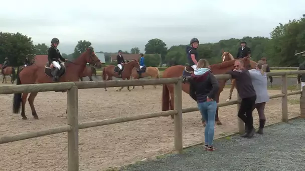 Concours régional près de Rouen : les cavaliers de retour après 3 mois