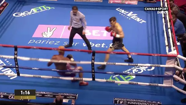 La victoire de Dylan Charrat face à Johan Perez