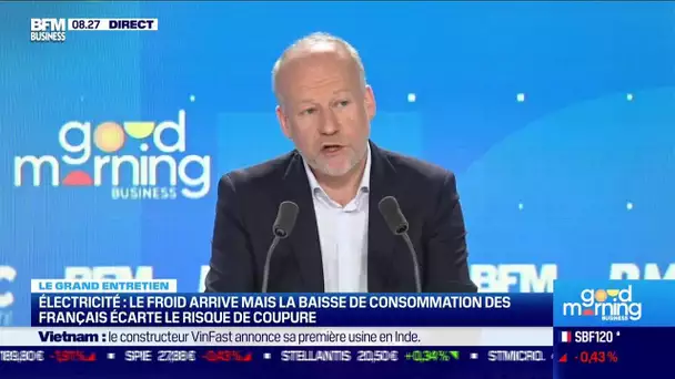 Un risque de pénurie d’électricité n’est pas à craindre avec la vague de froid, assure RTE